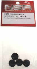 NSR Zubeh�r 805470 Formula 22 Set Insert 16.5 Black