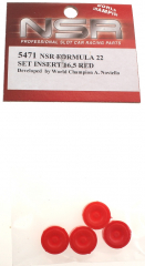 NSR Zubeh�r 805471 Formula 22 Set Insert 16.5 Red