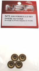 NSR Zubeh�r 805473 Formula 22 Set Insert 16.5 Gold