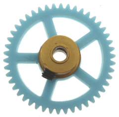 NN Zubehr NNZ46zb Spurzahnrad 46Z M50 24mm Kunststoff m. Bronzenabe f. 3mm