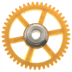 NN Zubehr NNZ46zg Spurzahnrad 44Z M50 24mm Kunststoff m. Alunabe f. 3mm