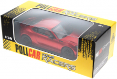 Policar Fahrzeuge PCCT01Y Subaru BRZ rotmetallic m. Beleuchtung