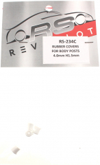 Revoslot Zubeh�r RS-234C Befestigungsh�lsen ASR Covers �4mm H�he 1,5mm (Gummi)