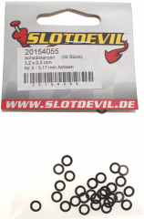 Slotdevil Zubehr 20154055 Achsdistanzen 3,2 X 0,5mm 30 Stck