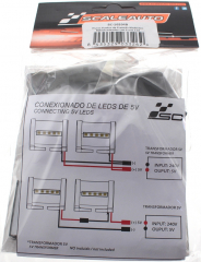 Scaleauto Dekoration SC10204B Steckbausatz SCALEAUTO Bremspunktanzeigen  Modern (PVC) beleuchtbar fr 5-Volt-Gleichstrom-Anschluss  Netzteil nicht enthalten