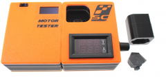 Scaleauto Zubeh�r SC5069A Motor-Einlaufger�t inkl. Adapter f�r Slotcar-Motortyp Long Can � Zur Kontrolle und optimalem Einlaufen des Motors mit Drehzahlanzeige