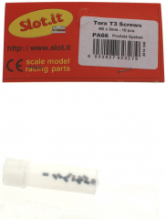 Slot.it Zubeh�r SIPA66 Vielrundformschrauben T3 M2x3mm Stahl