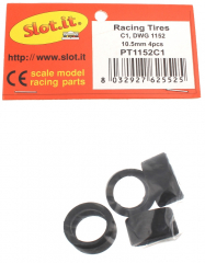 Slot.it Zubeh�r SIPT1152C1 Reifen �19,0x10,5mm 1152 Slicks C1