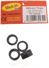 Slot.it Zubeh�r SIPT1167S2 Reifen �17,8x10,0mm dwg 1167 Slicks S2