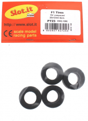 Slot.it Zubeh�r SIPT23 Reifen �20,4x12,4mm dwg 1068 Slicks P5